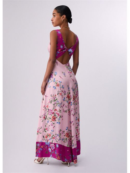 Abito lungo a fiori LIU JO | CA6297TS562/P9668